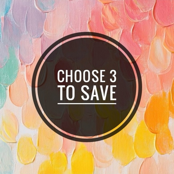 BANDANA Set Hand Dyed Sun Bleached "Happy Hour” Set of 4) ⭐️NWT - Picture 9 of 11